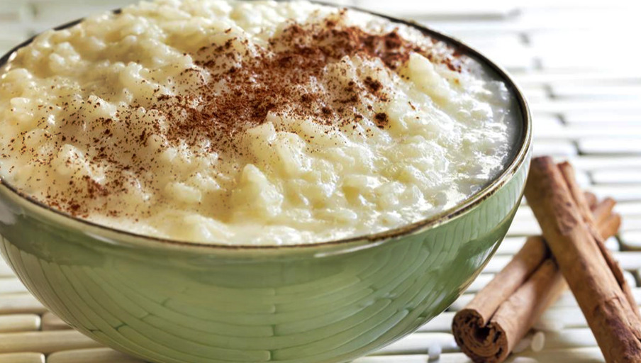 Spanish cuisine recipes - Rice pudding